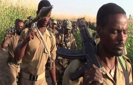Rebels in northern Ethiopia