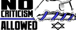 Israel – no criticism allowed