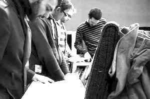 Gerald Clark's musicians - Sam Lasserson, Duncan Haynes, Dave Hamblett and Gerald Clark