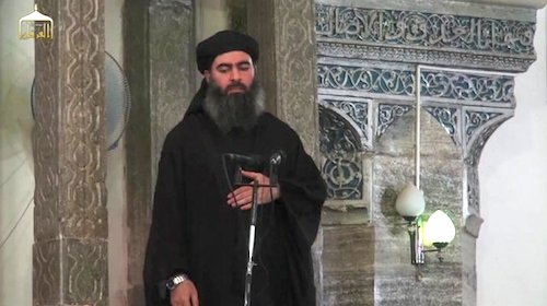 Abu-Bakr al-Baghdadi, leader of the so-called "Islamic State"