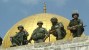 Israeli soldiers at Al-Aqsa