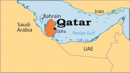 Qatar map