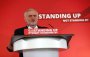 Jeremy Corbyn - standing up