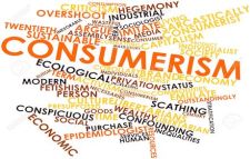 Consumerism word cloud