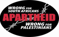 Apartheid - wrong for South Africans and wrong for Palestinians