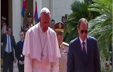 Pope Francis and President Al-Sisi