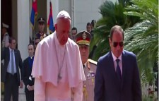 Pope Francis and President Al-Sisi