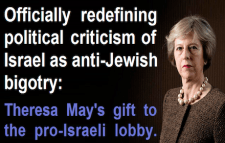 Theresa May's gift to the pro-Isreali lobby