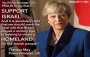 Theresa May propagandising for Israel