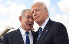 Tramp and Netanyahu close-up