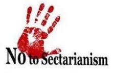 No to sectarianism