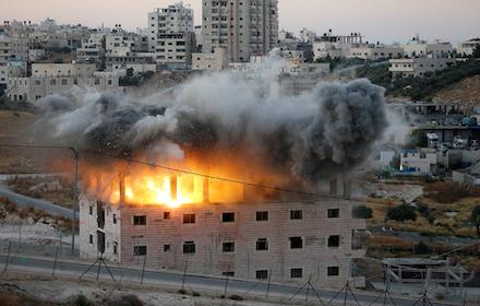 Israeli destruction of Palestinian Sur Baher houses