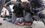 Israeli police use knee-on-the-neck on Palestinian protester