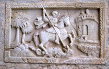 St George at the Church of the Nativity, Bethlehem