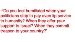 Israel and inhumanity